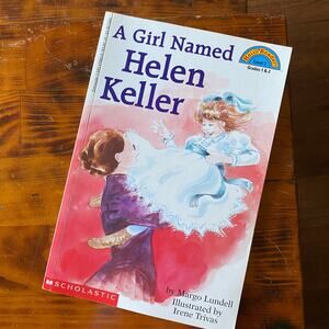Vintage 1995 Scholastic Hello Reader! A Girl Named Helen Keller Paperback Book